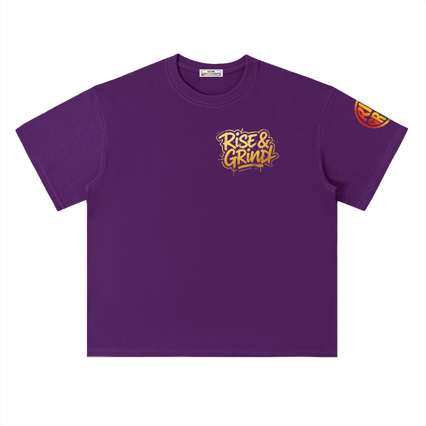Heavyweight Drop Shoulder Cotton T-Shirt