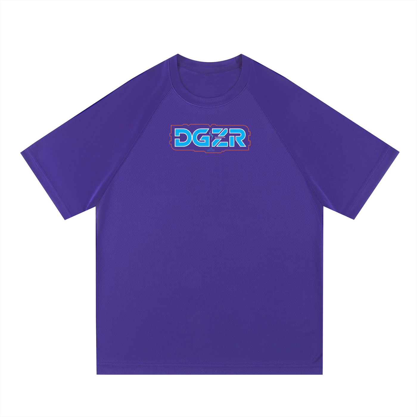 DGZR        Raglan Sleeve Mesh T-Shirt