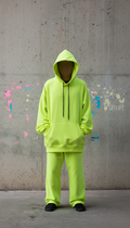 Glowstick Lime oversized hoodie