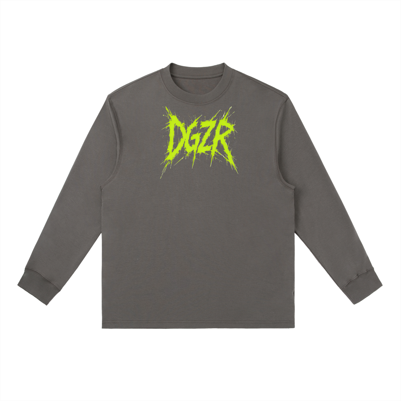 DGZR acid Essential Crewneck Long-Sleeve T-Shirt