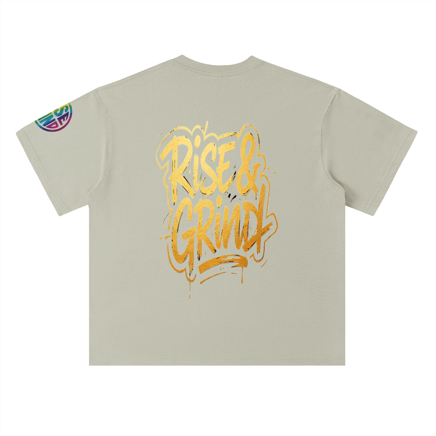 Heavyweight Drop Shoulder Cotton T-Shirt