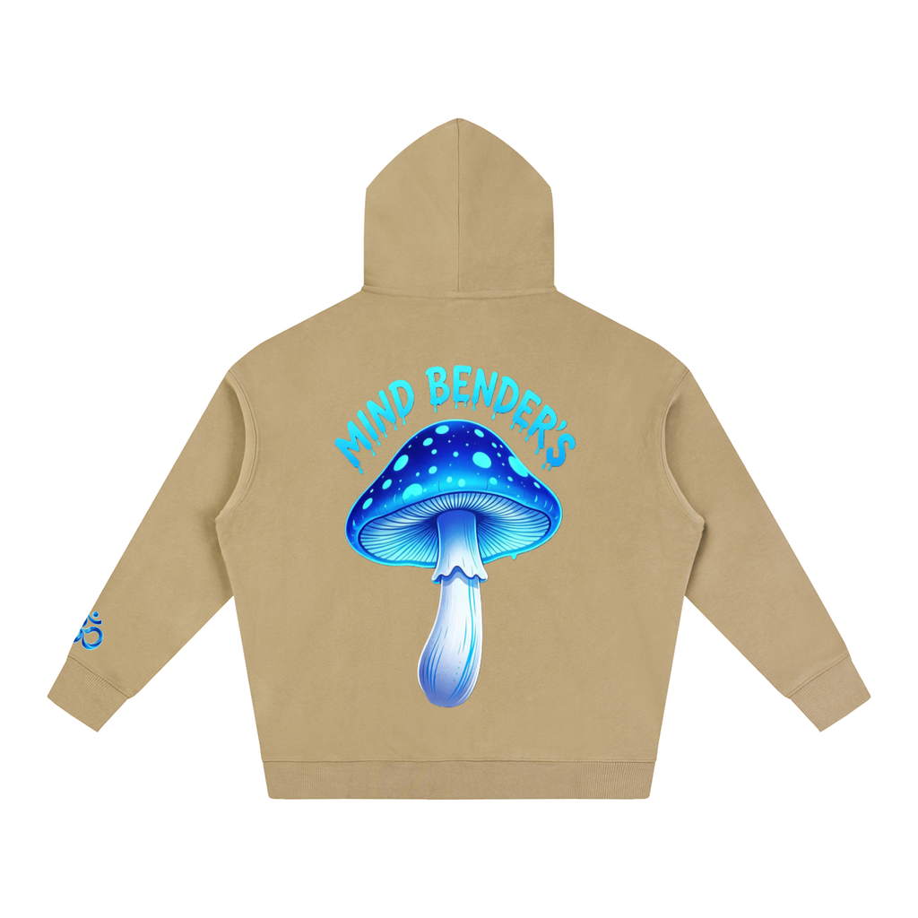 Mind bender's  blue meanie Oversize Fleeced Hoodie