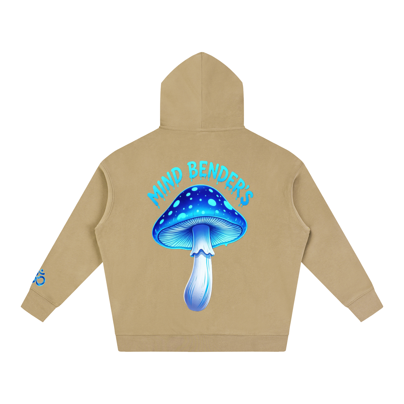 Mind bender's  blue meanie Oversize Fleeced Hoodie
