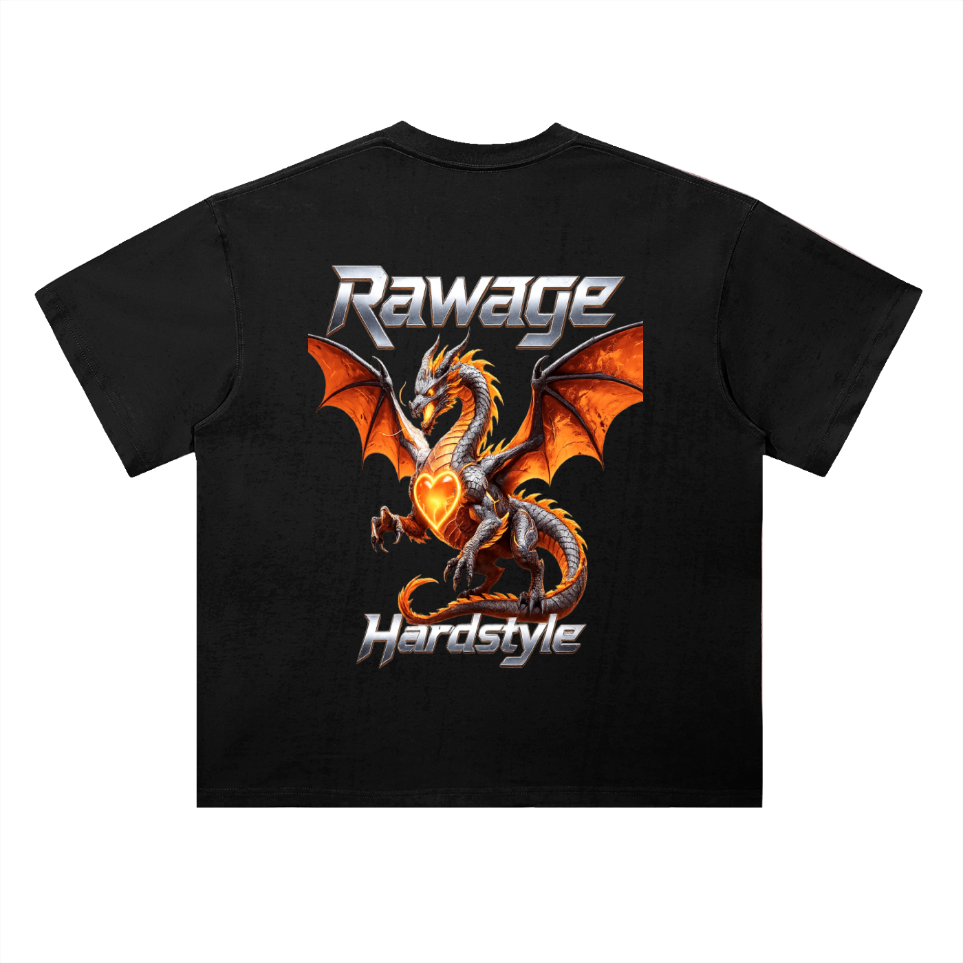 Heavyweight Drop Shoulder Cotton T-Shirt