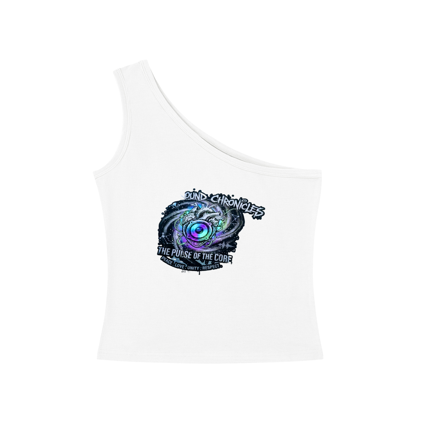 Women's One-Shoulder Crop T-Shirt