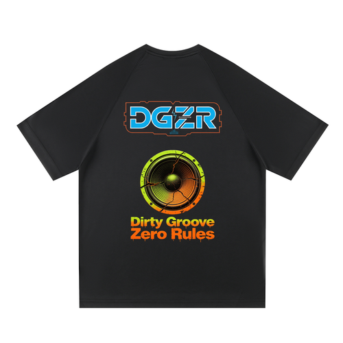 DGZR        Raglan Sleeve Mesh T-Shirt