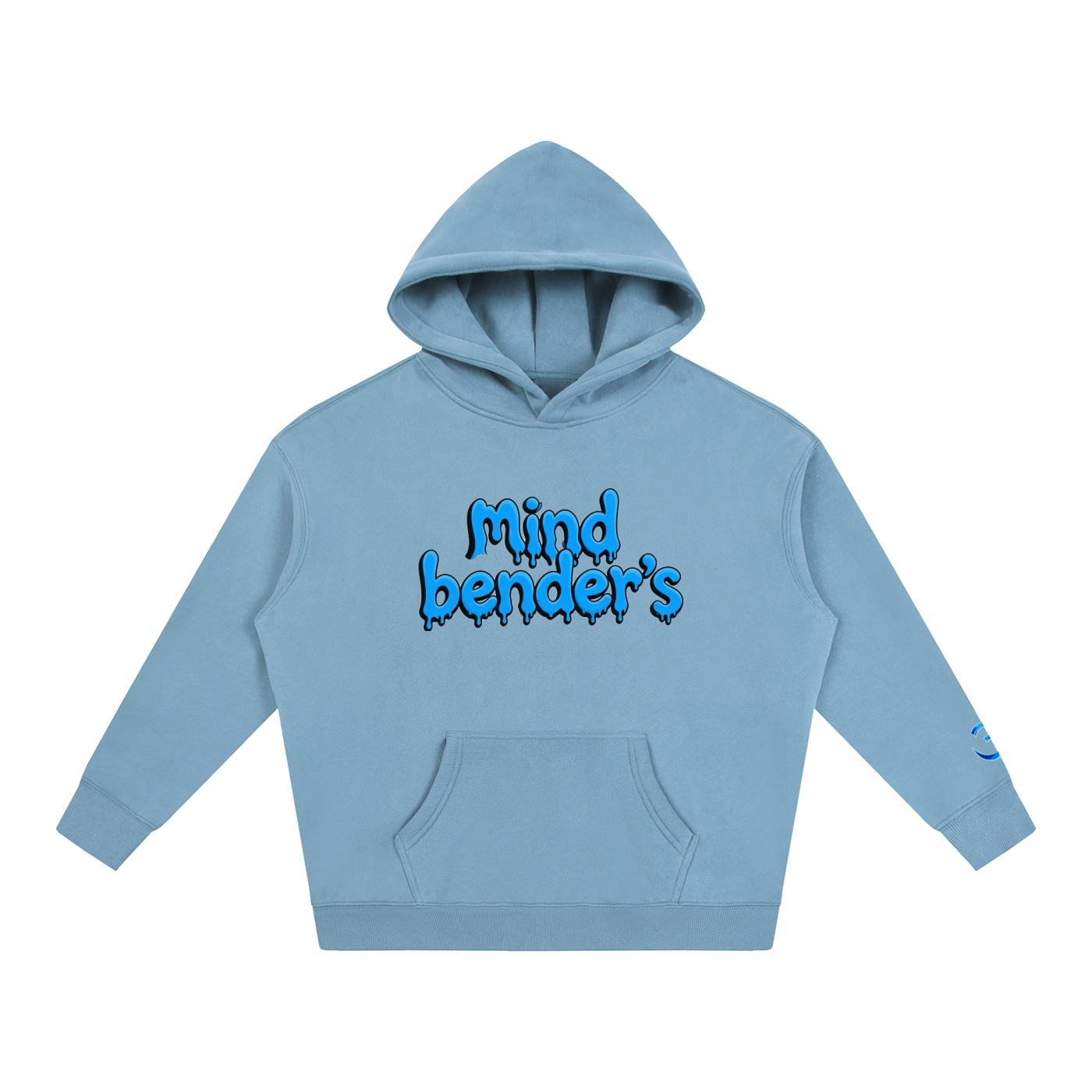 Mind bender's  blue meanie Oversize Fleeced Hoodie