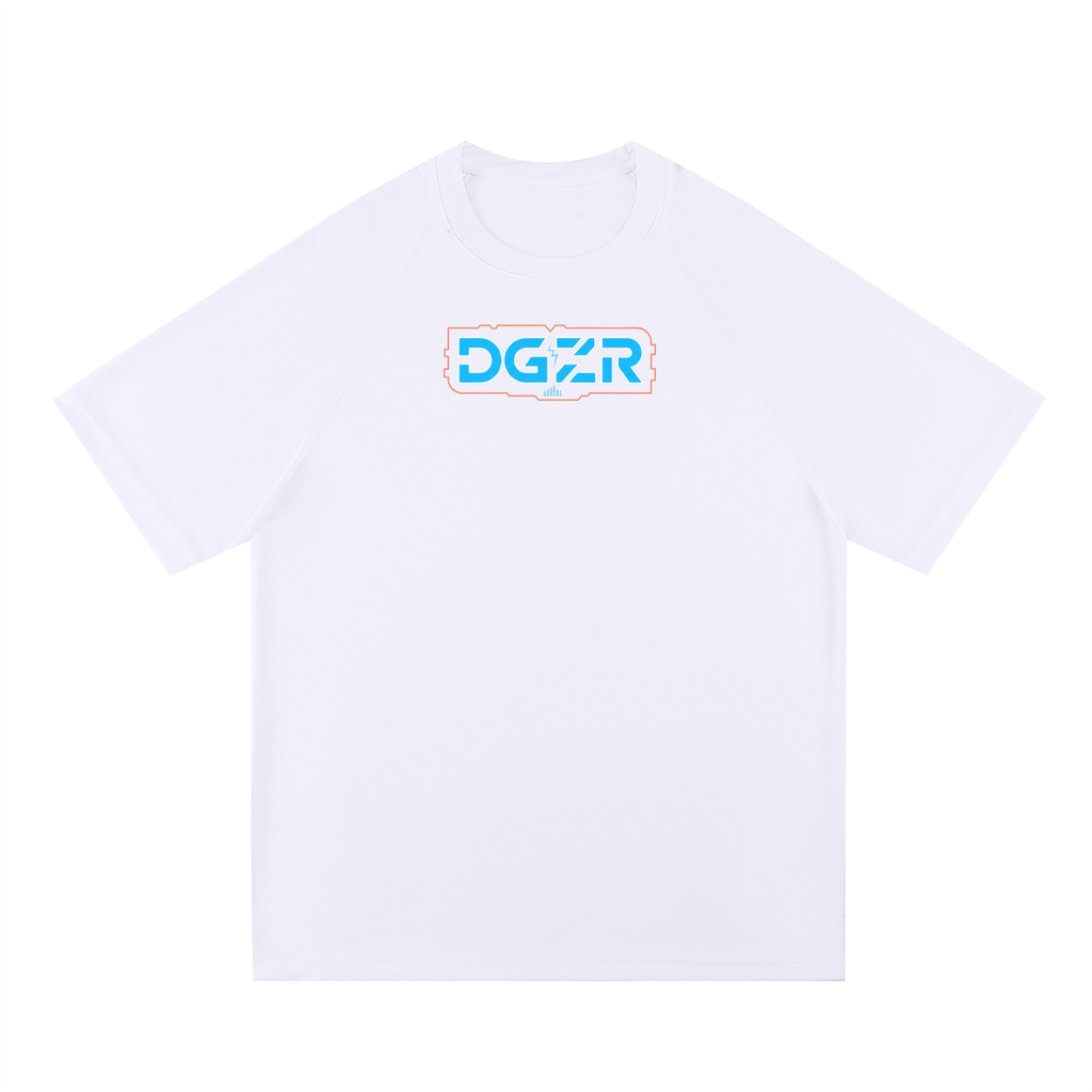 DGZR        Raglan Sleeve Mesh T-Shirt
