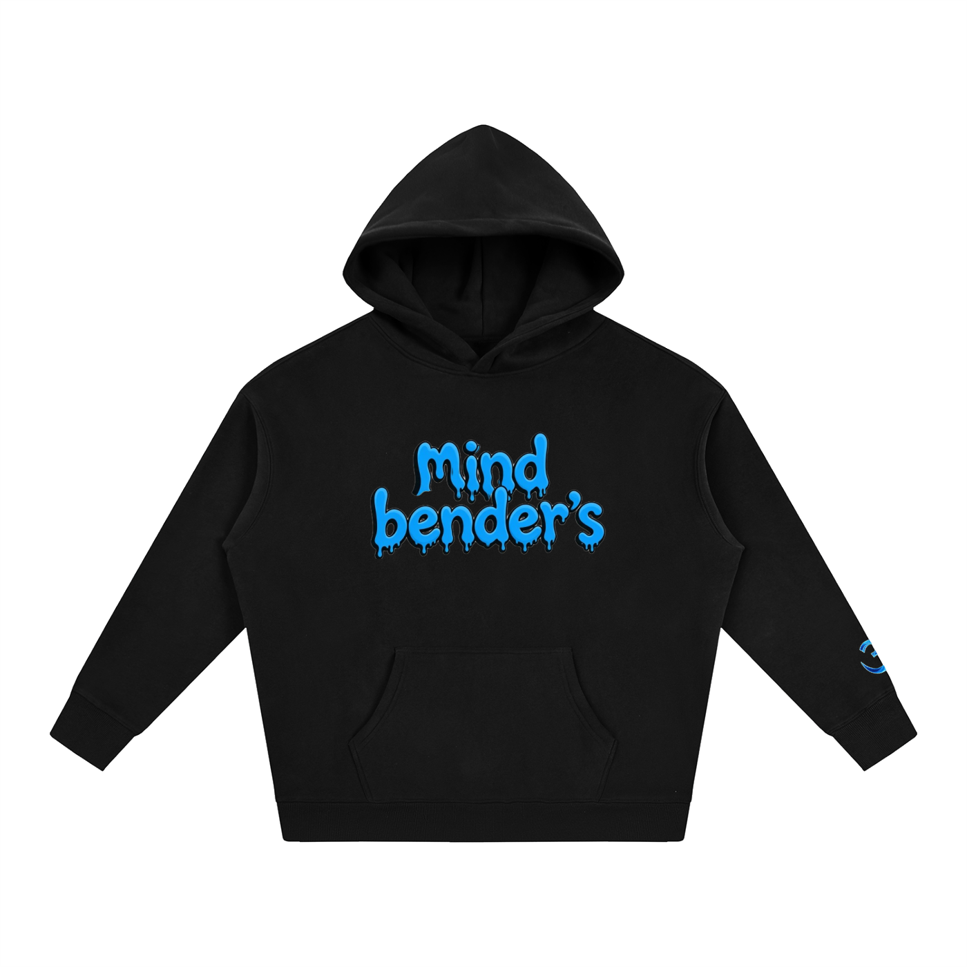Mind bender's  blue meanie Oversize Fleeced Hoodie