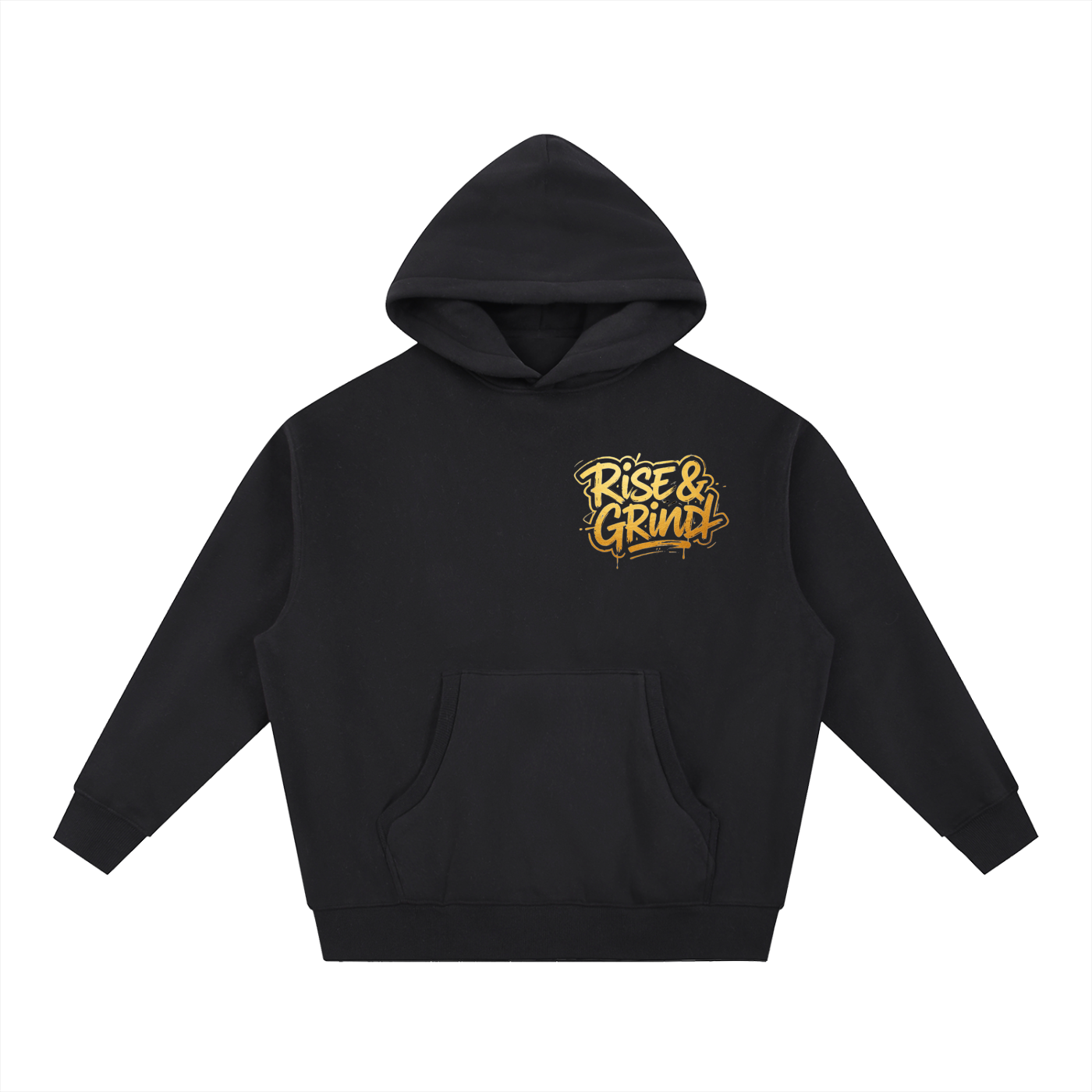 Essential Oversized Boxy Fit Fleece Hoodie