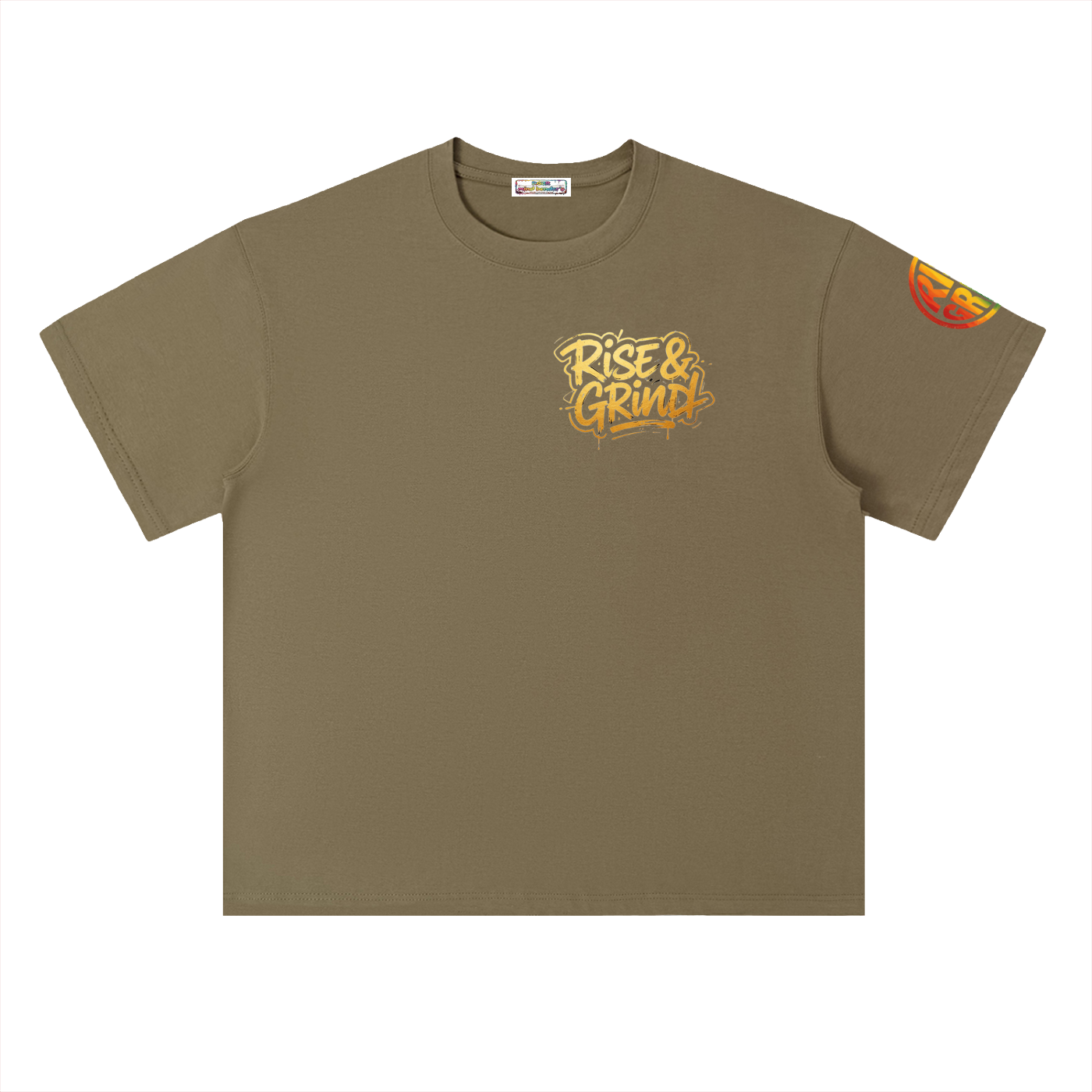Heavyweight Drop Shoulder Cotton T-Shirt