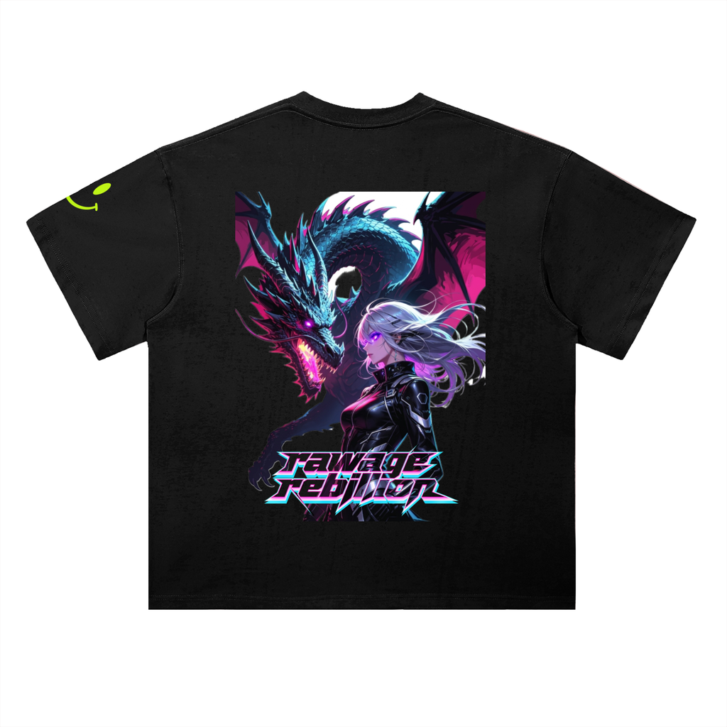 Rawage premium Heavyweight Drop Shoulder Cotton T-Shirt