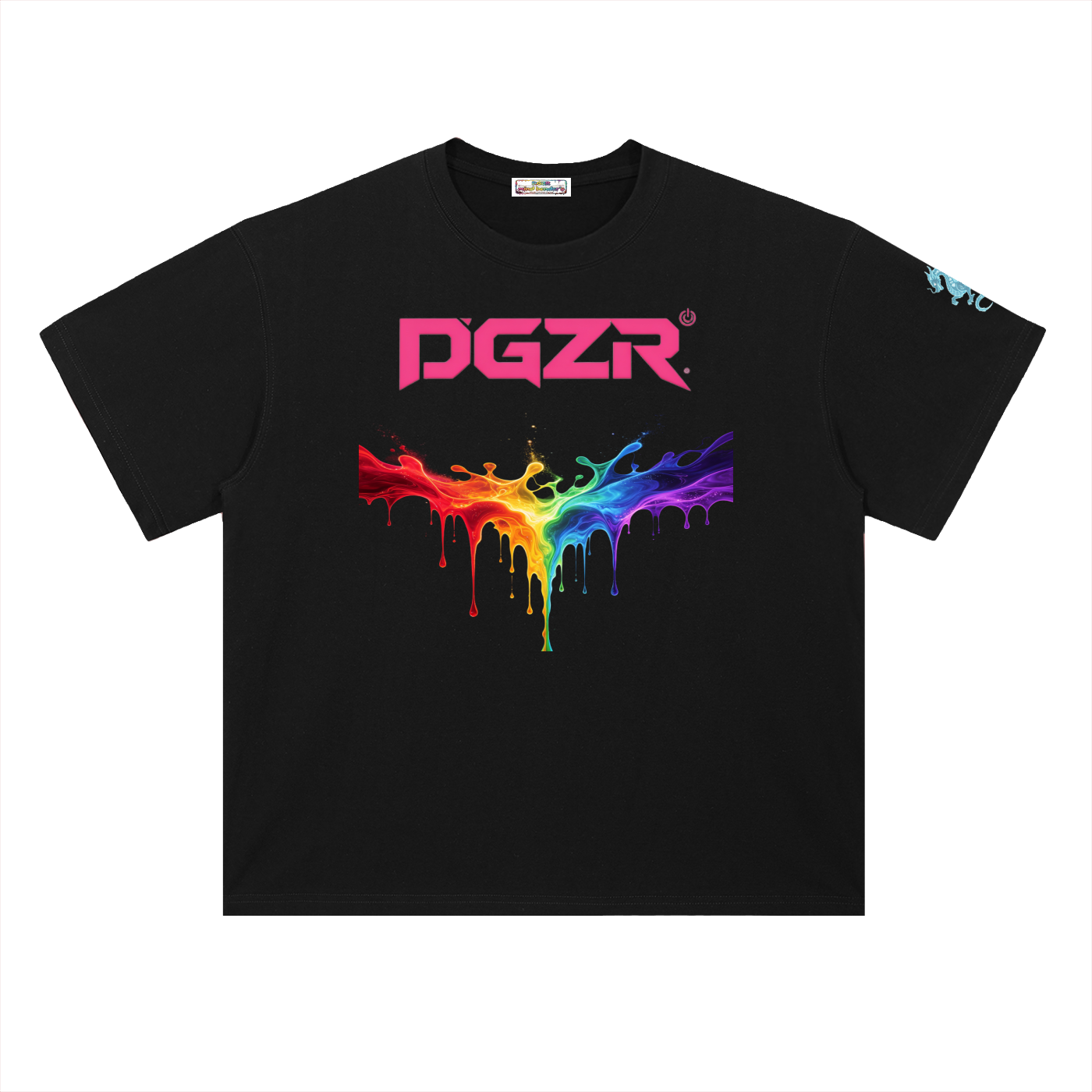 DGZR 300gsm Heavyweight Drop Shoulder Cotton T-Shirt