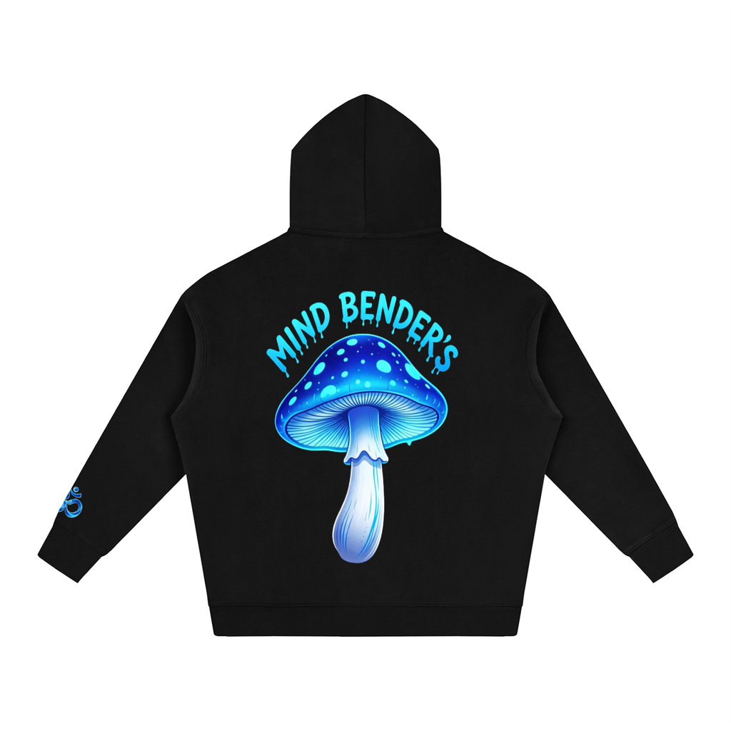 Mind bender's  blue meanie Oversize Fleeced Hoodie