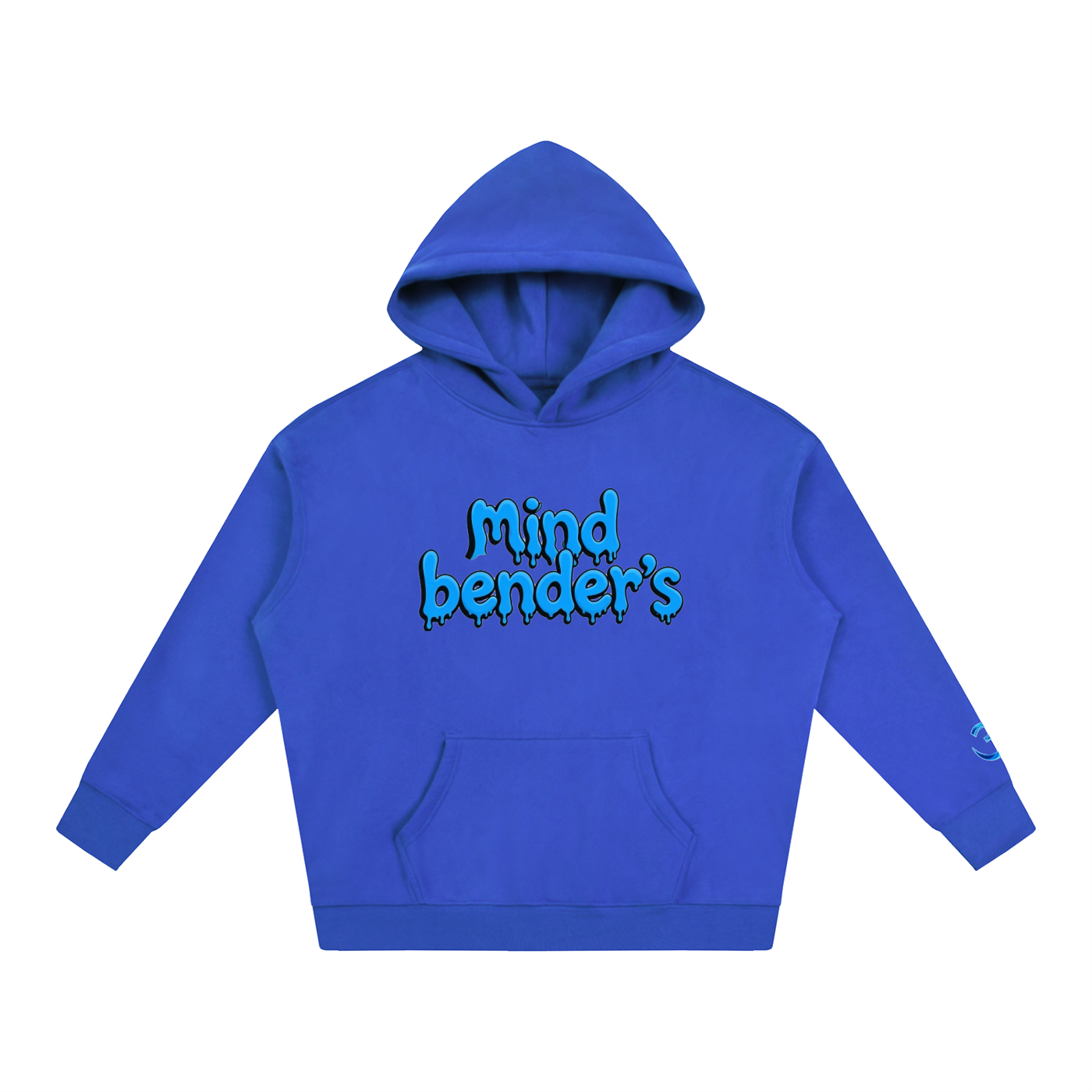 Mind bender's  blue meanie Oversize Fleeced Hoodie