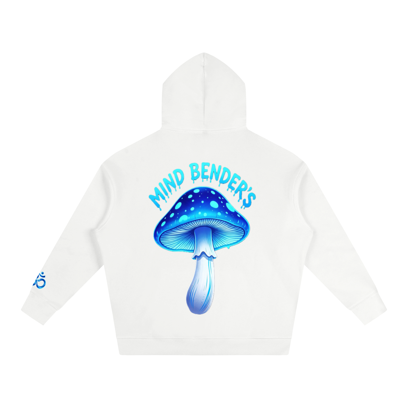 Mind bender's  blue meanie Oversize Fleeced Hoodie
