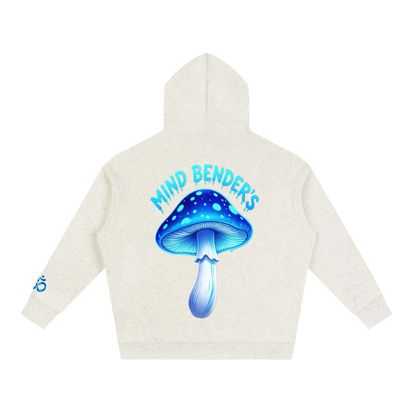 Mind bender's  blue meanie Oversize Fleeced Hoodie