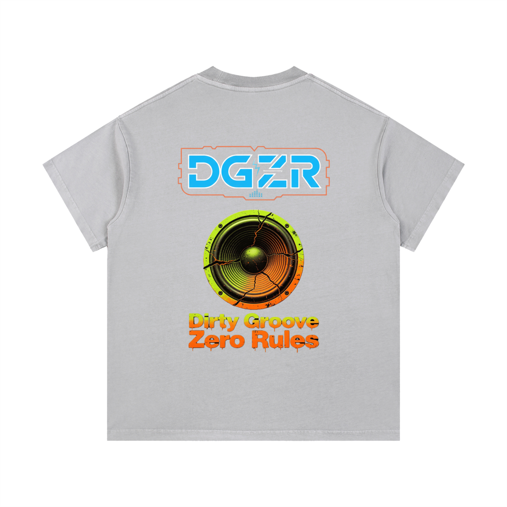 DGZR   Vintage Wash Cotton T-Shirt
