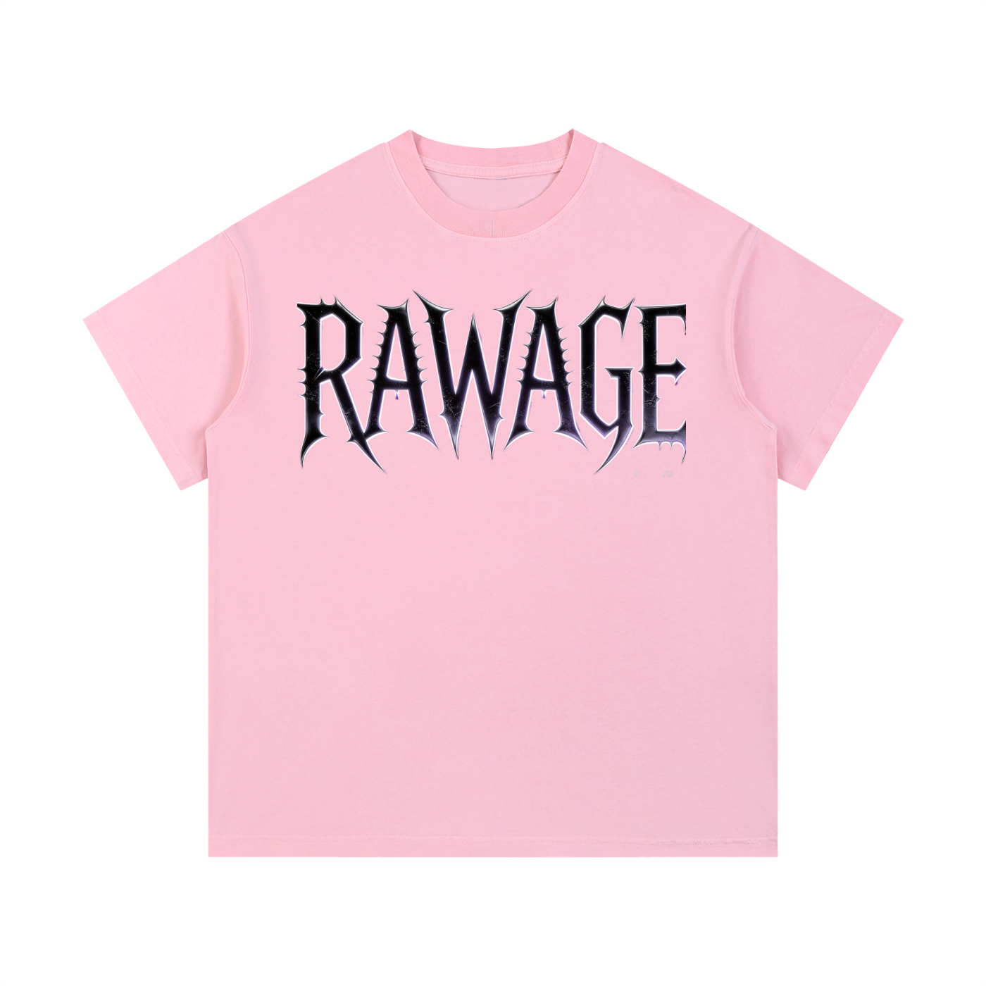 RAWAGE APPARAL Vintage Wash Cotton T-Shirt