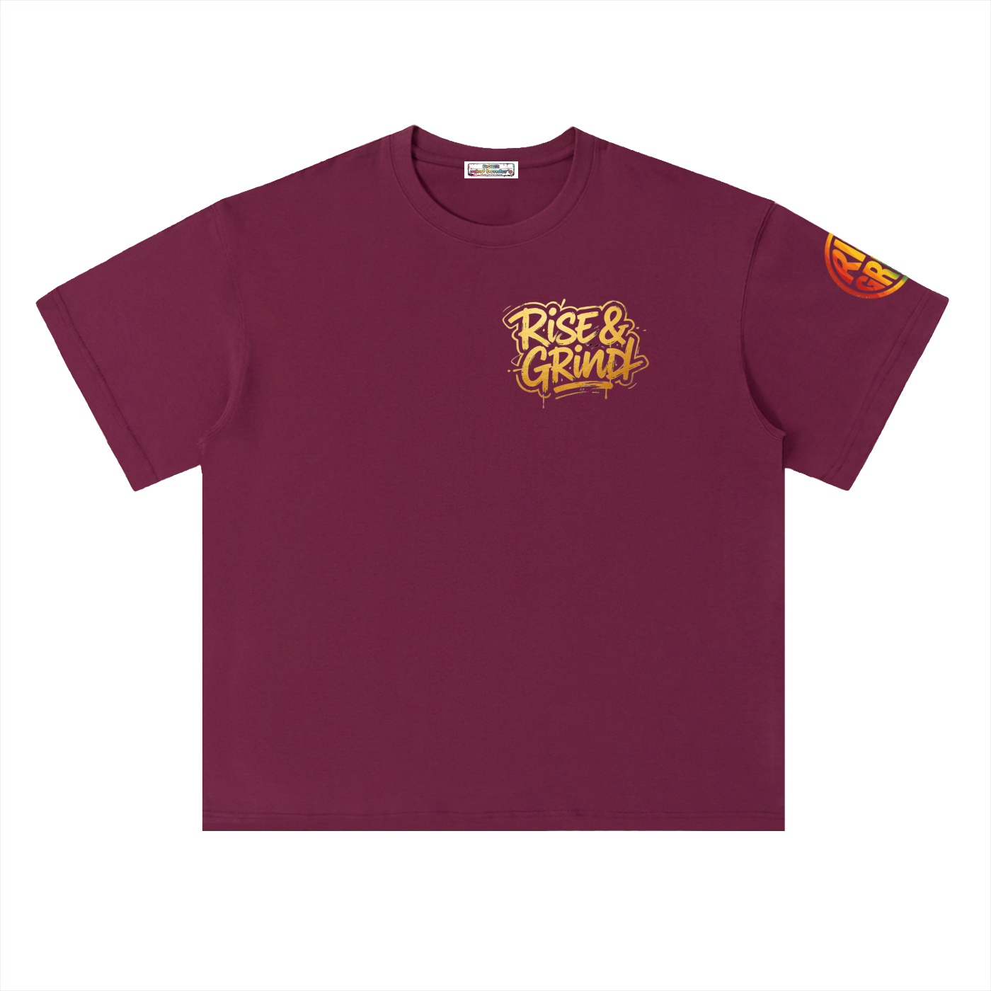 Heavyweight Drop Shoulder Cotton T-Shirt