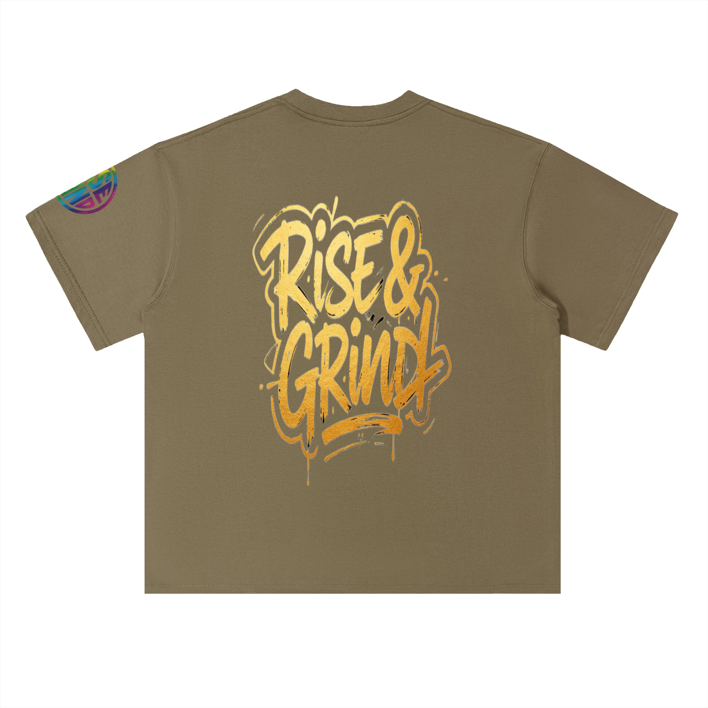 Heavyweight Drop Shoulder Cotton T-Shirt