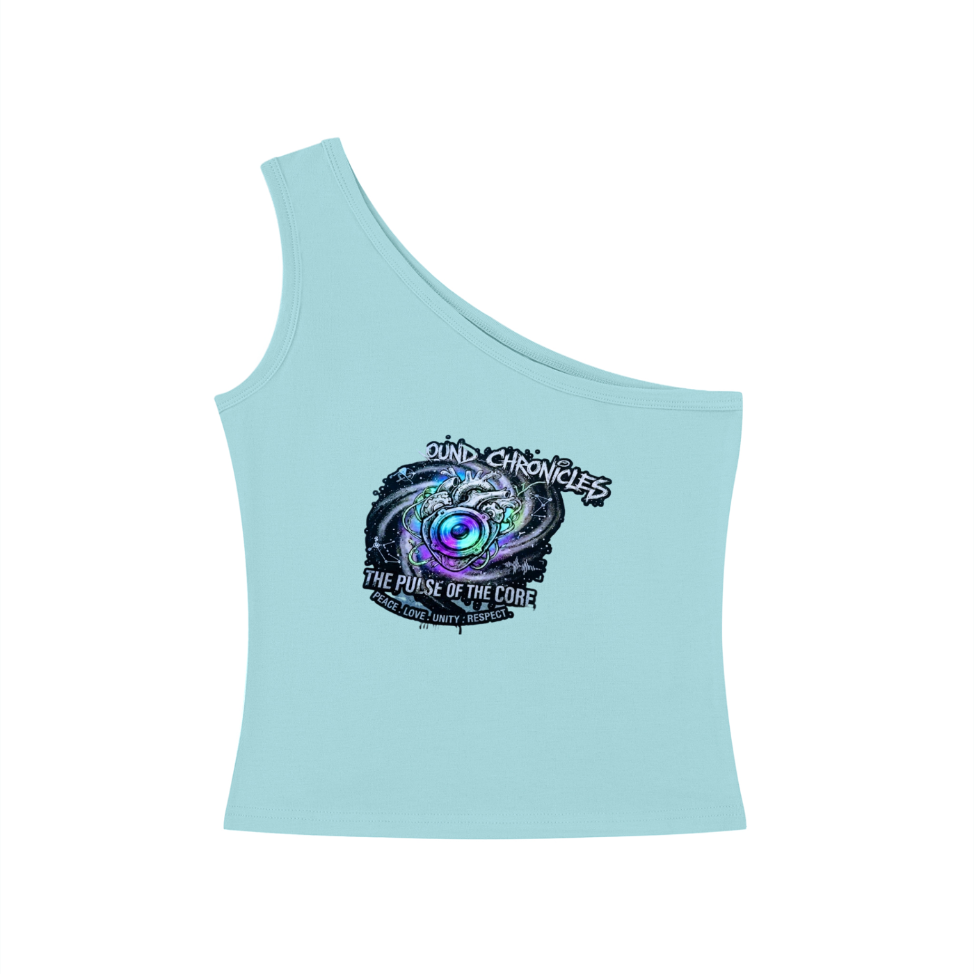 Women's One-Shoulder Crop T-Shirt