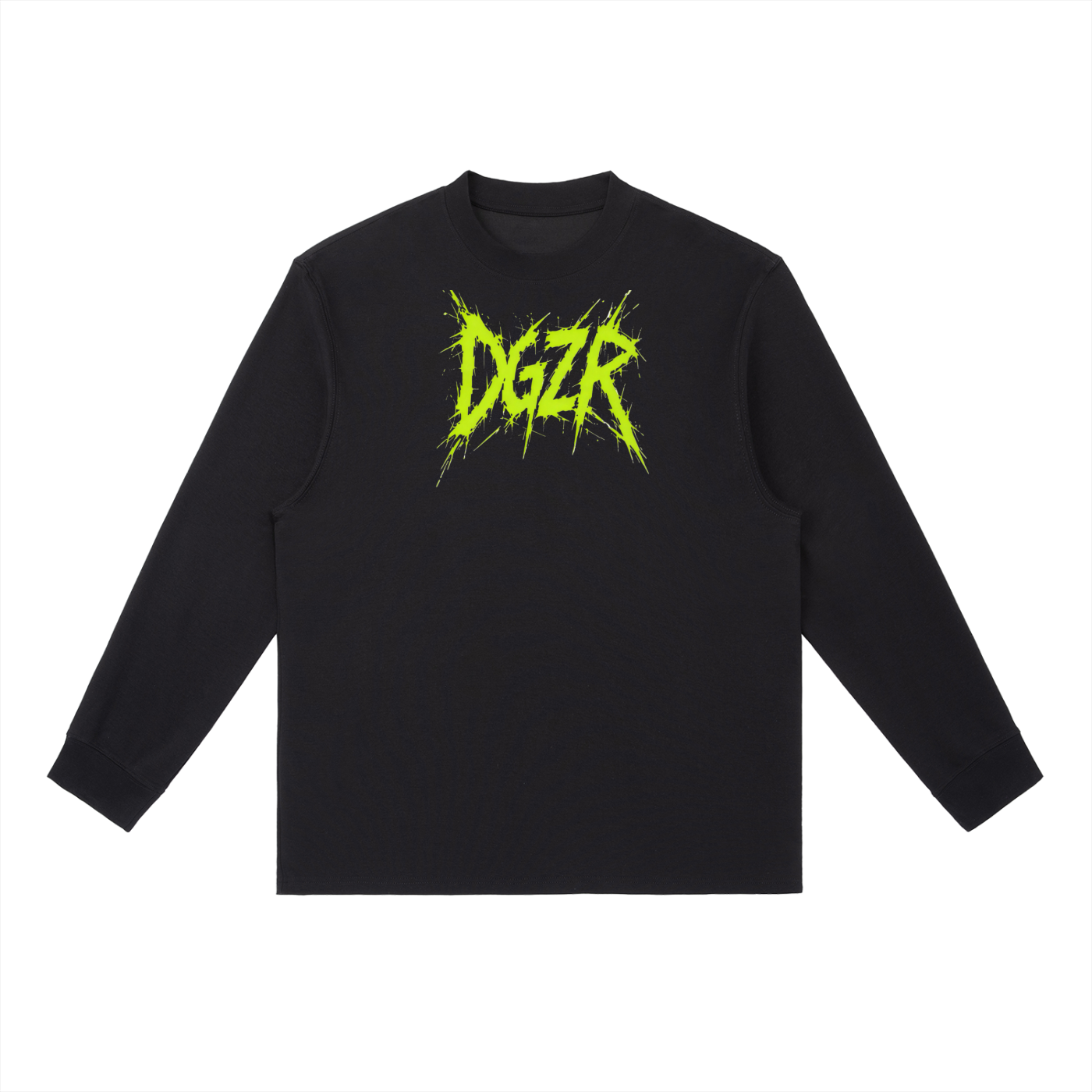 DGZR acid Essential Crewneck Long-Sleeve T-Shirt