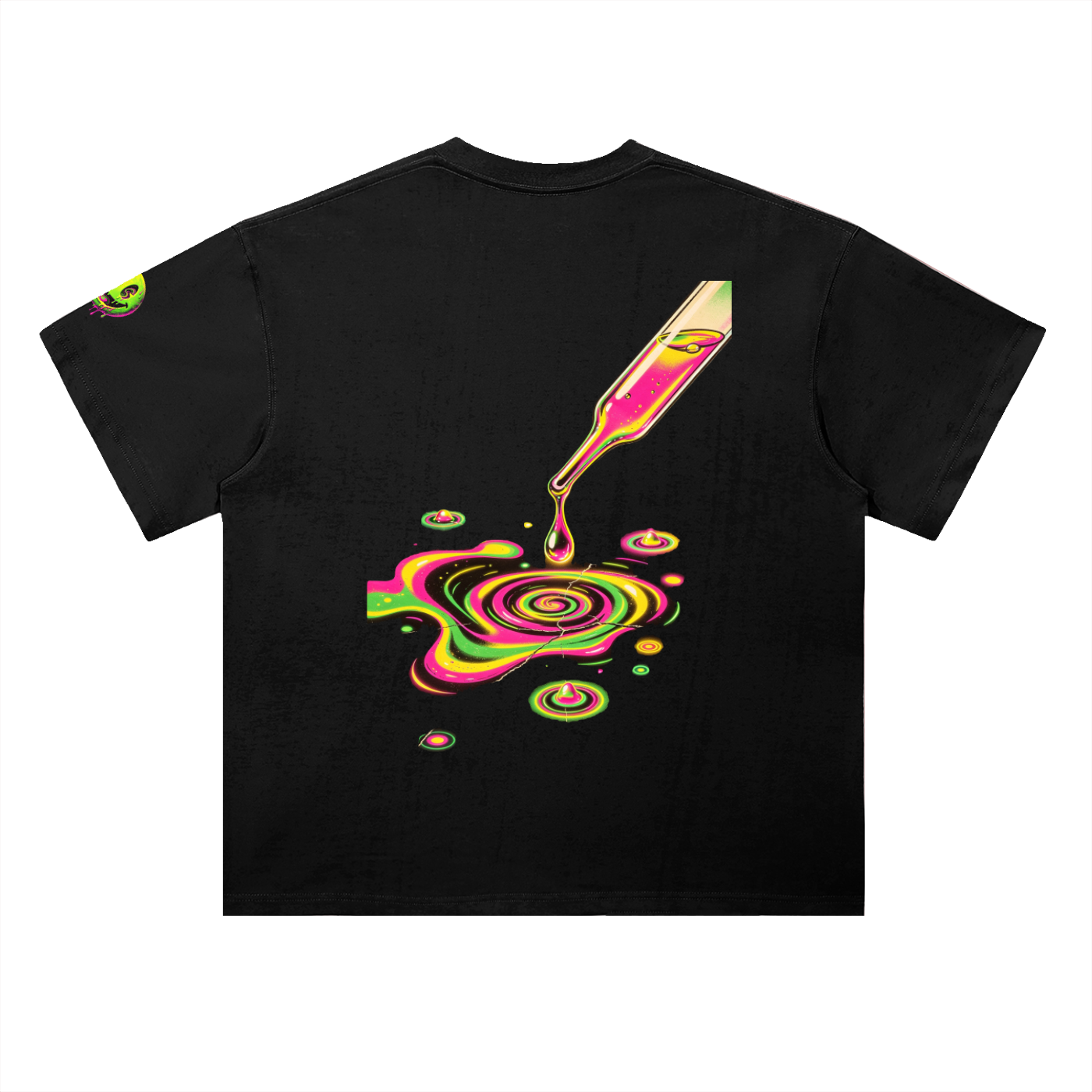 Mind bender's priminum Heavyweight Drop Shoulder Cotton T-Shirt
