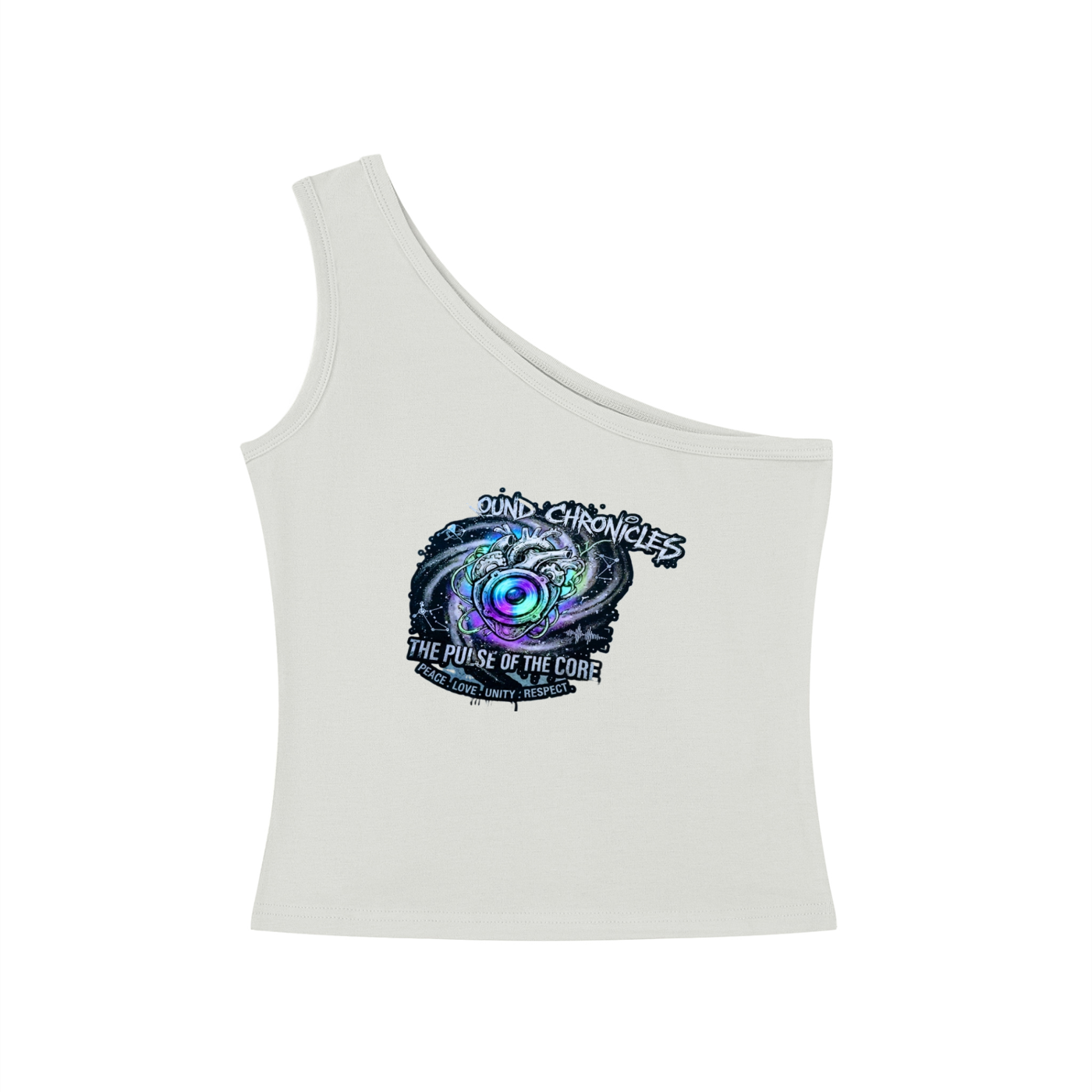 Women's One-Shoulder Crop T-Shirt