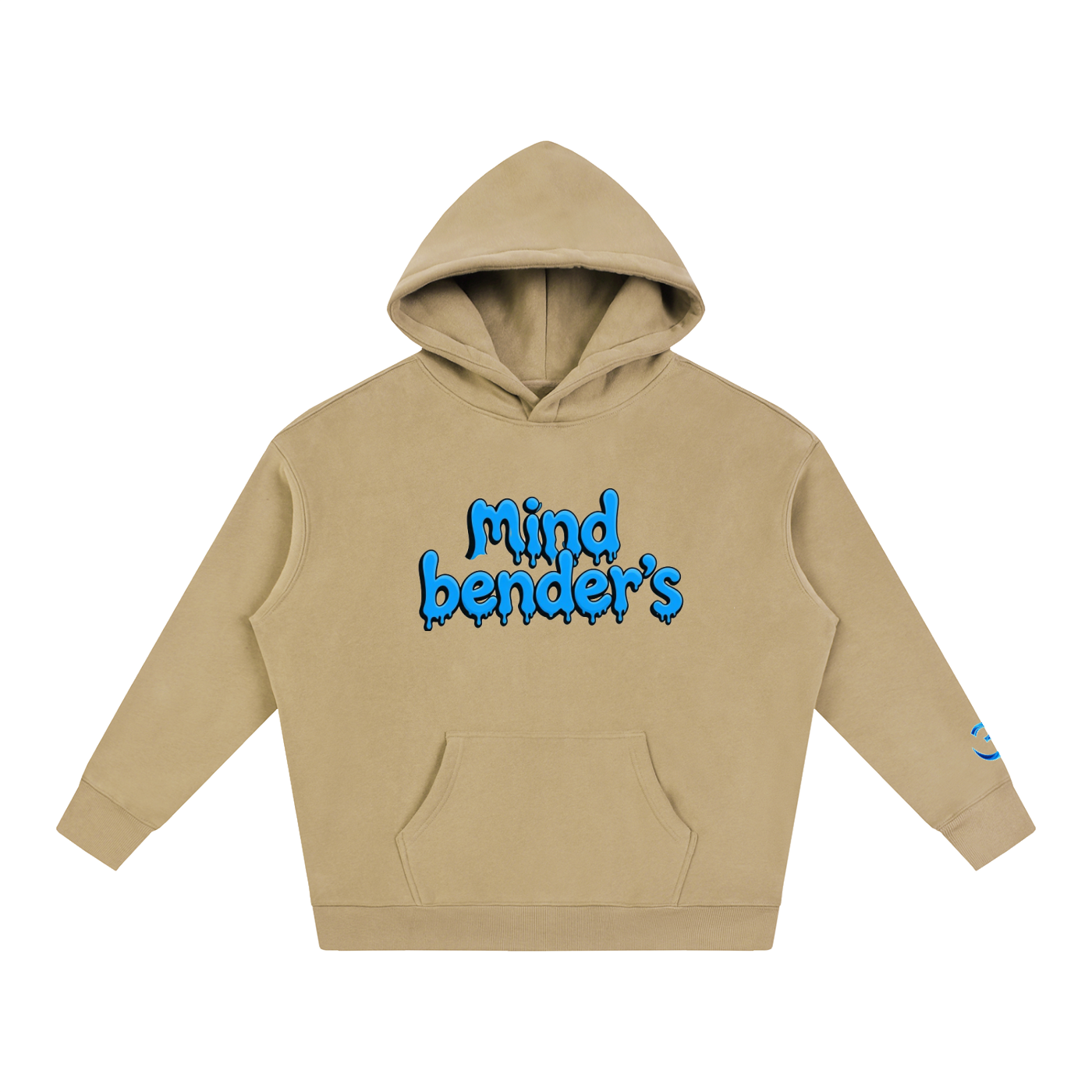 Mind bender's  blue meanie Oversize Fleeced Hoodie
