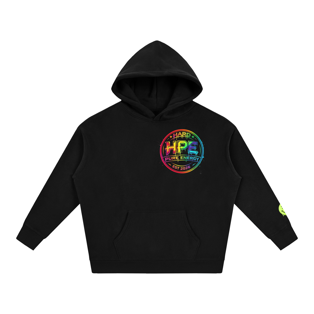 Pure hard energy Oversize Fleeced Hoodie