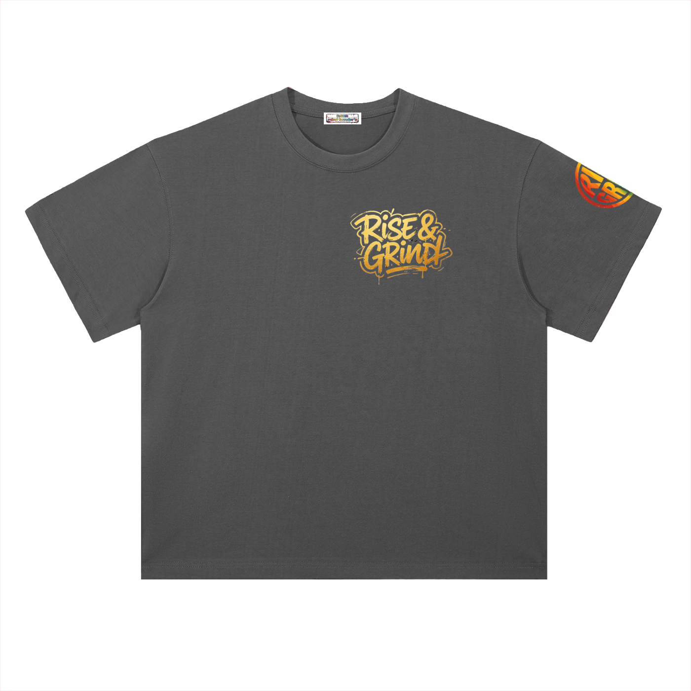 Heavyweight Drop Shoulder Cotton T-Shirt