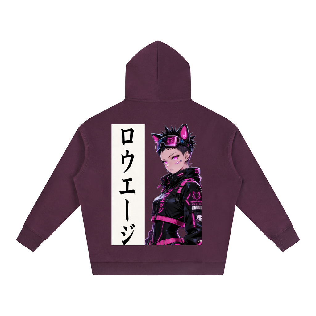 Oversize Fleeced Hoodie