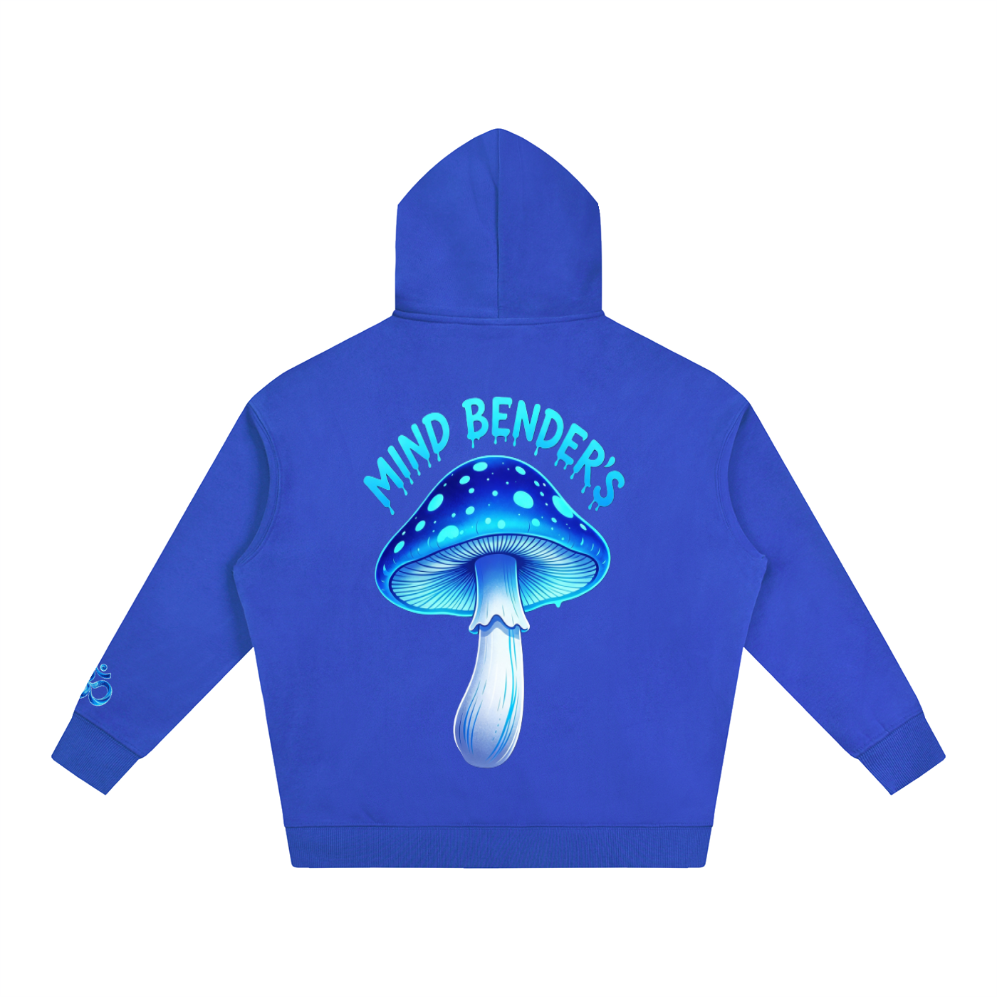 Mind bender's  blue meanie Oversize Fleeced Hoodie