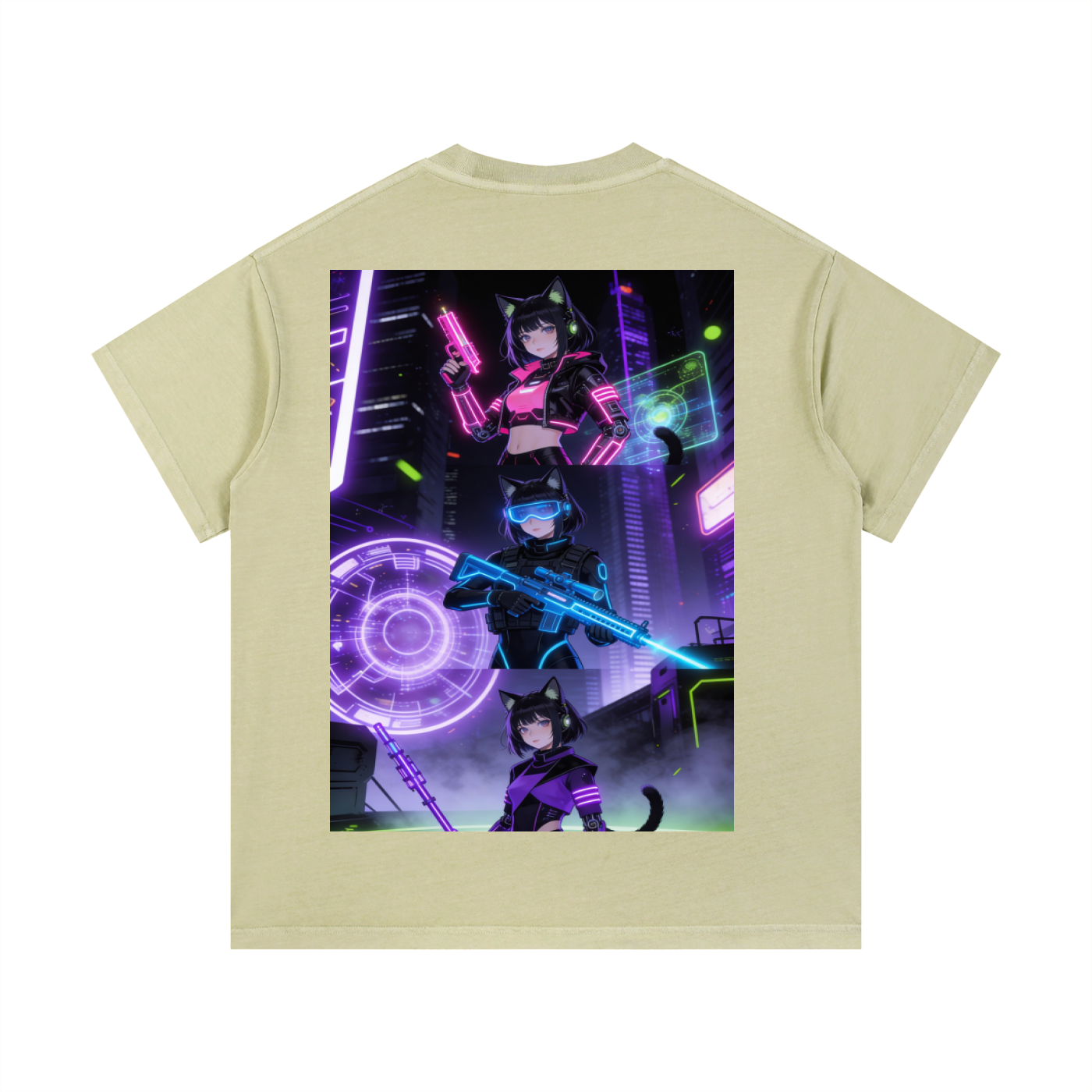 RAWAGE APPARAL Vintage Wash Cotton T-Shirt