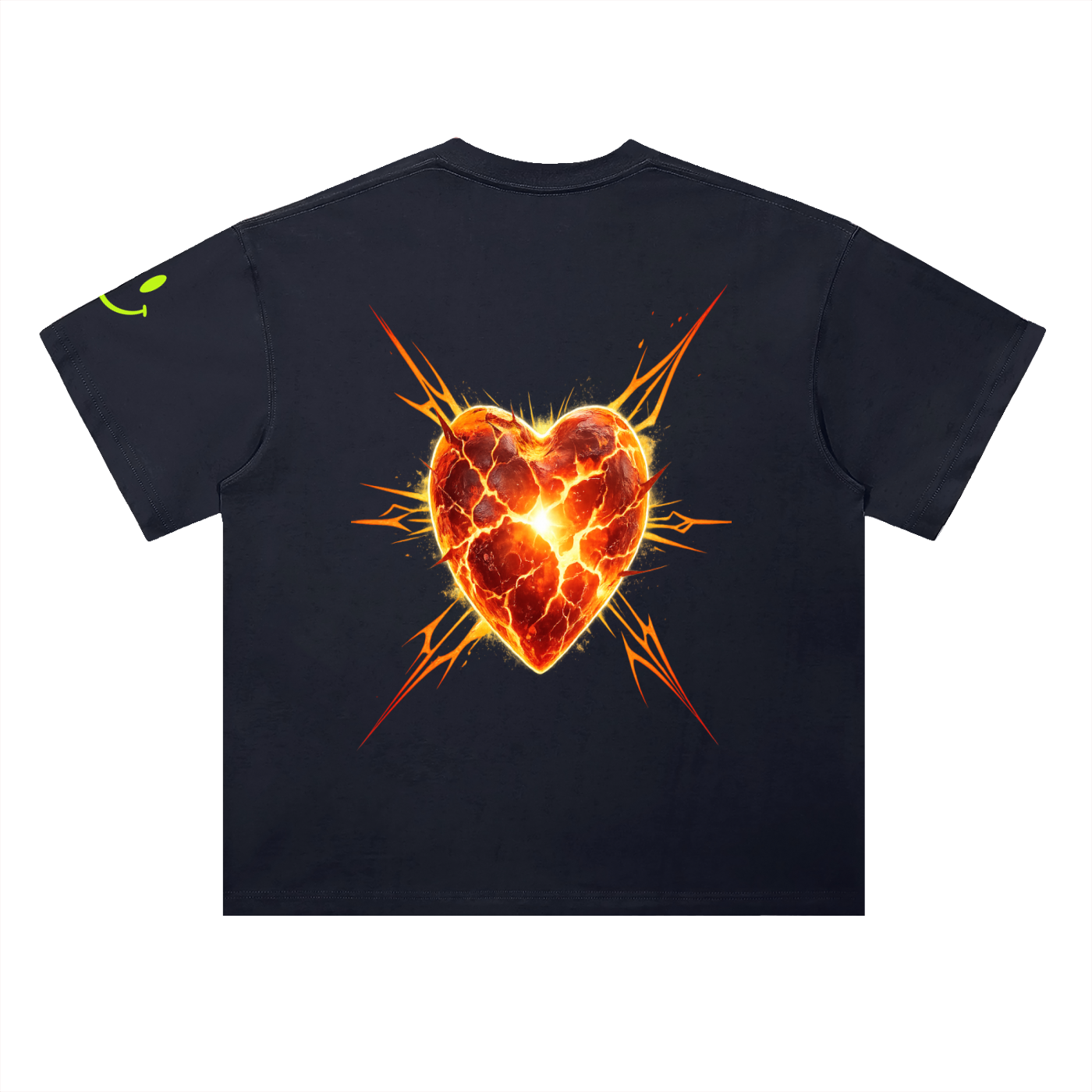 Heavyweight Drop Shoulder Cotton T-Shirt