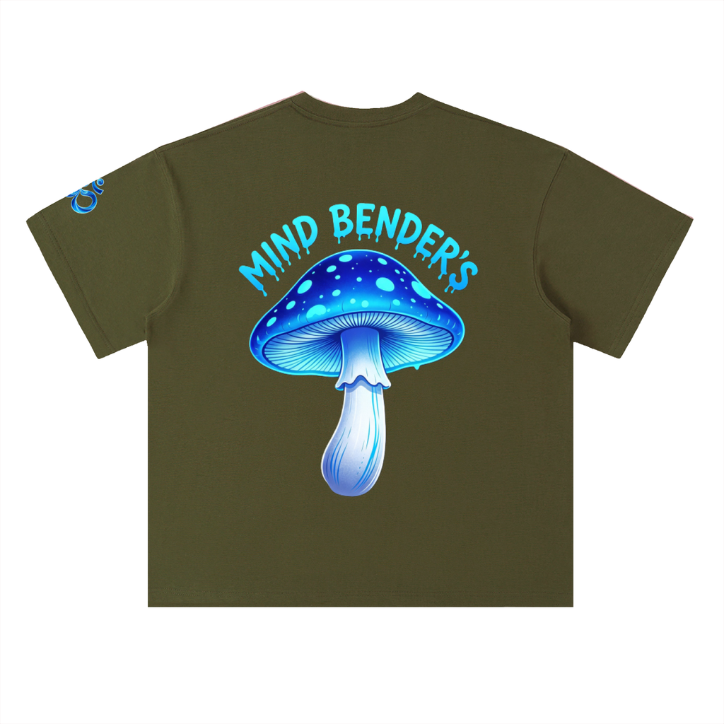 MIND BENDER'S  PRIMINUM Heavyweight Drop Shoulder Cotton T-Shirt