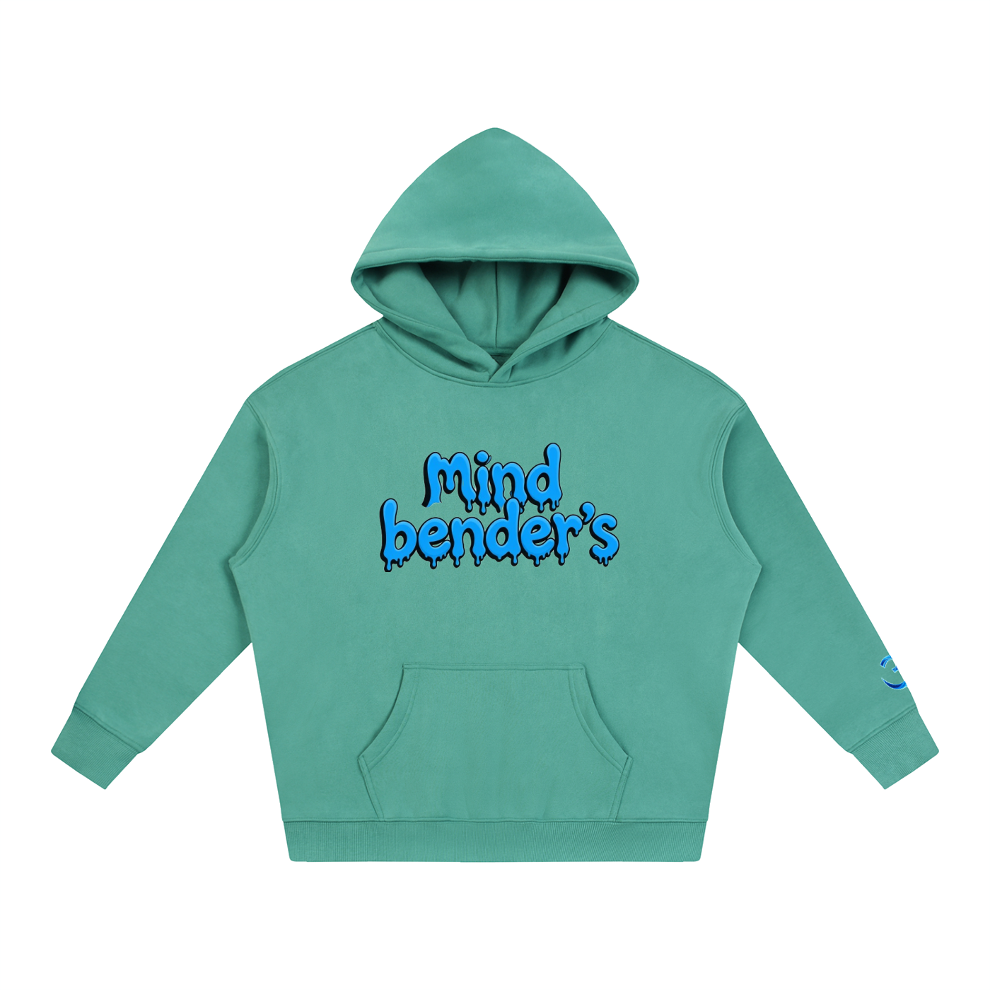 Mind bender's  blue meanie Oversize Fleeced Hoodie