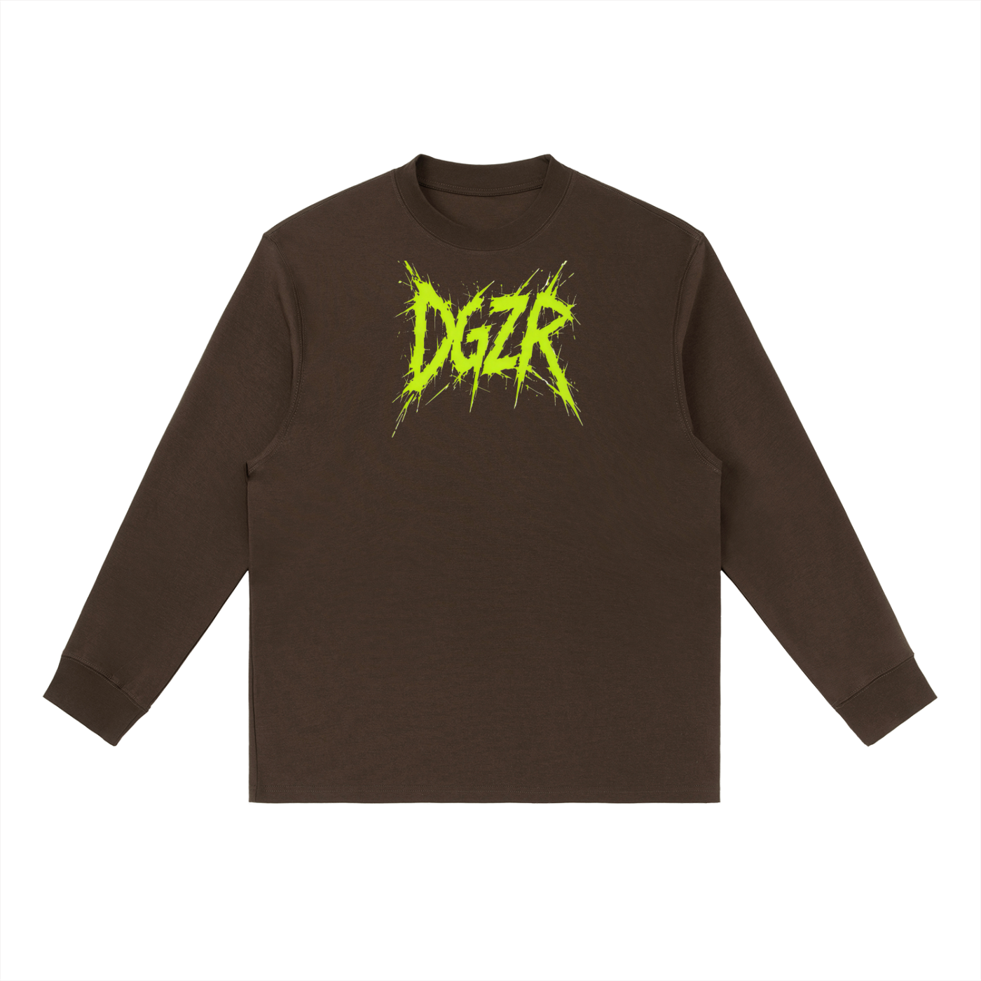 DGZR acid Essential Crewneck Long-Sleeve T-Shirt
