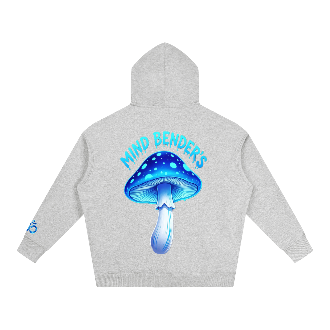 Mind bender's  blue meanie Oversize Fleeced Hoodie