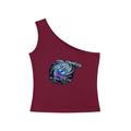 Women's One-Shoulder Crop T-Shirt