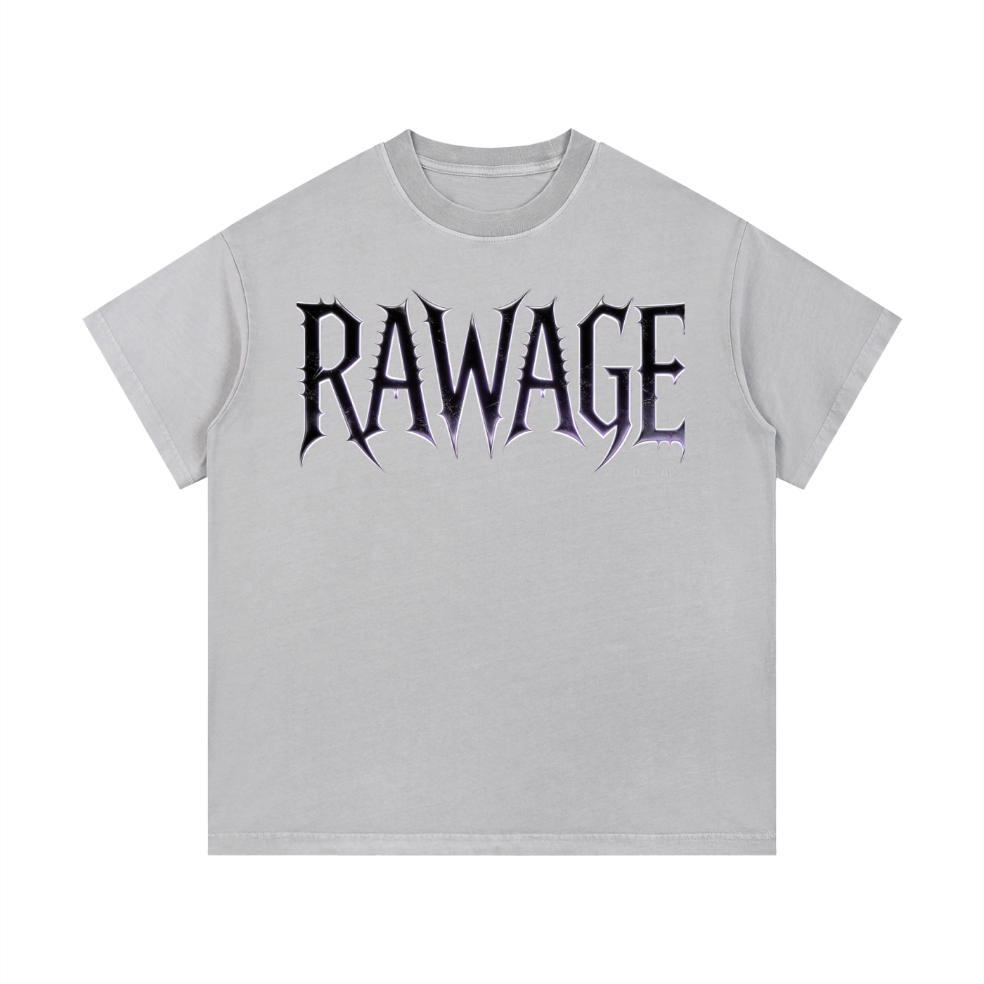 RAWAGE APPARAL Vintage Wash Cotton T-Shirt