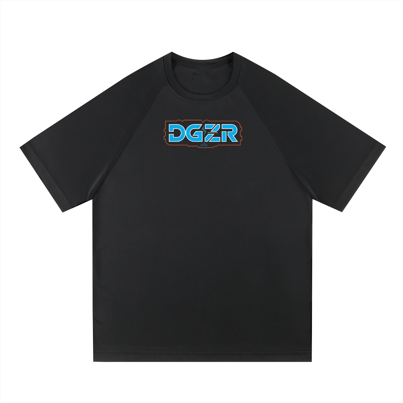 DGZR        Raglan Sleeve Mesh T-Shirt