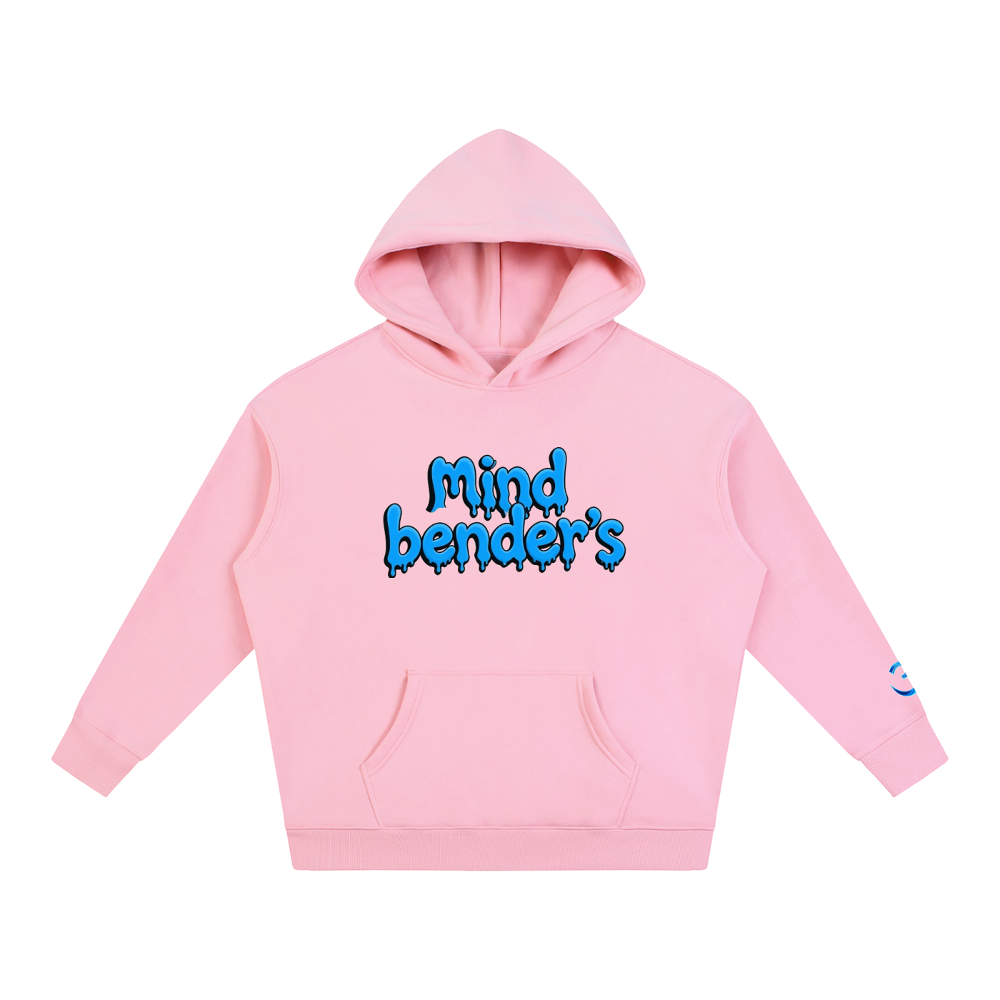 Mind bender's  blue meanie Oversize Fleeced Hoodie