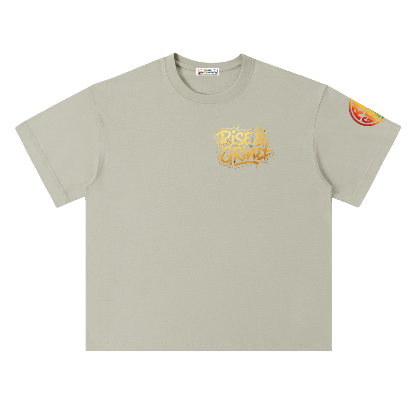 Heavyweight Drop Shoulder Cotton T-Shirt