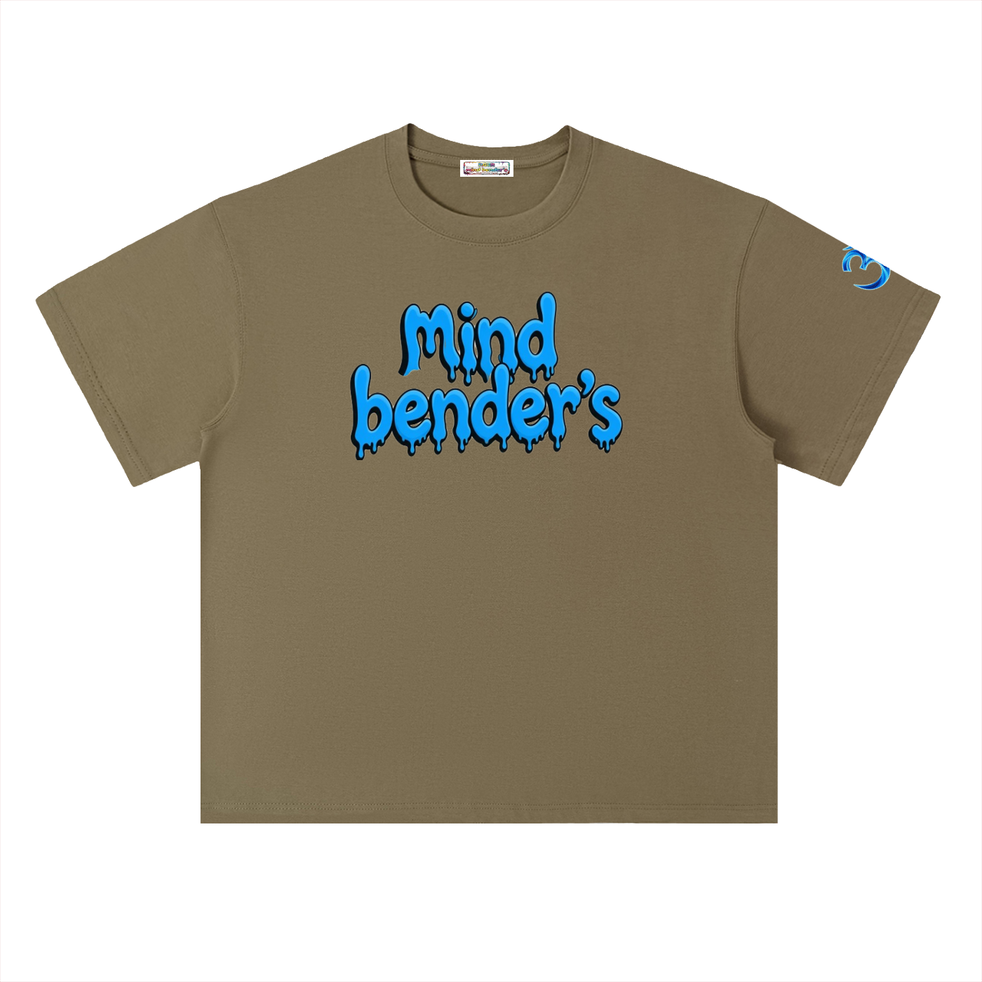 MIND BENDER'S  PRIMINUM Heavyweight Drop Shoulder Cotton T-Shirt