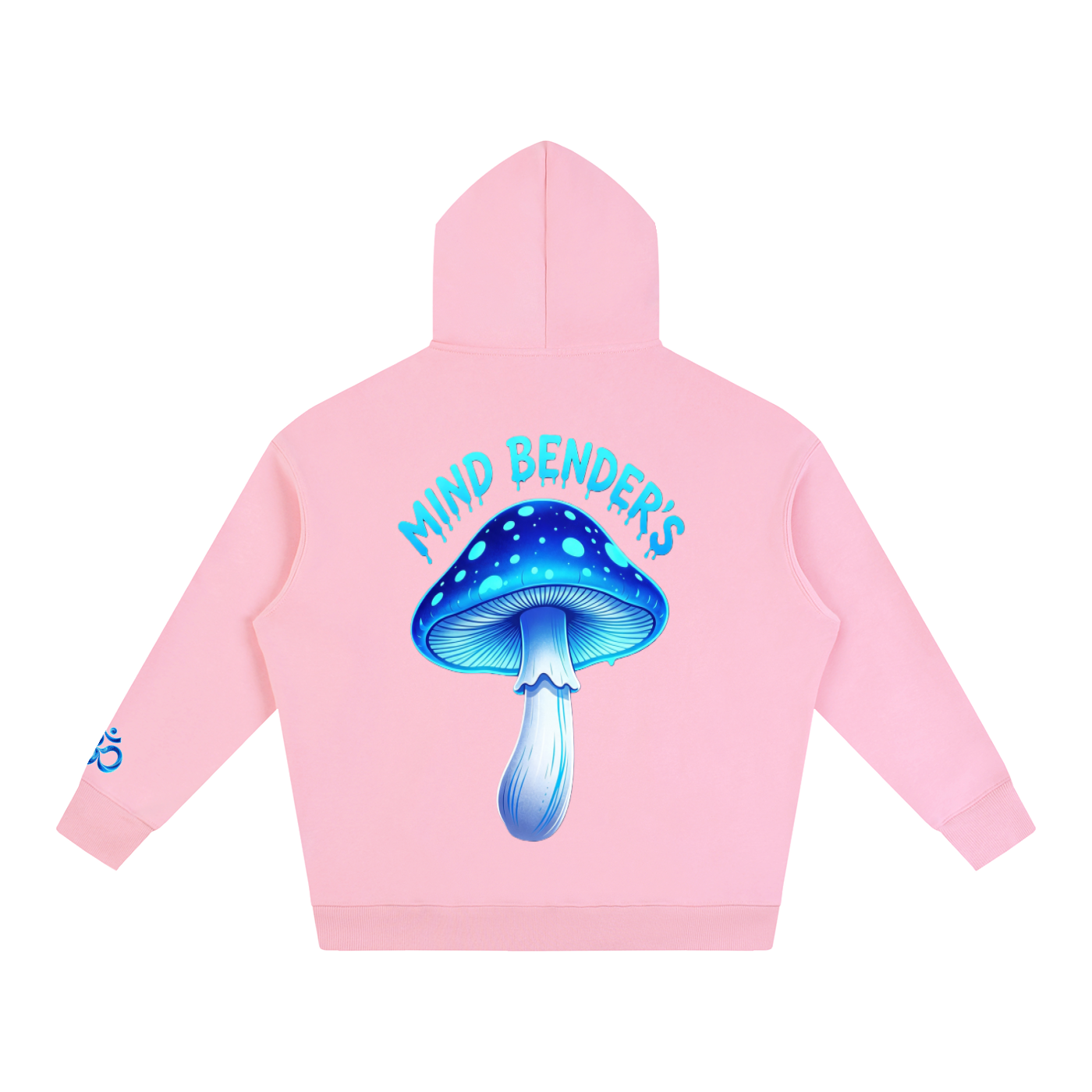 Mind bender's  blue meanie Oversize Fleeced Hoodie
