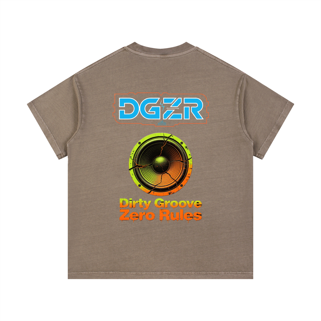 DGZR   Vintage Wash Cotton T-Shirt