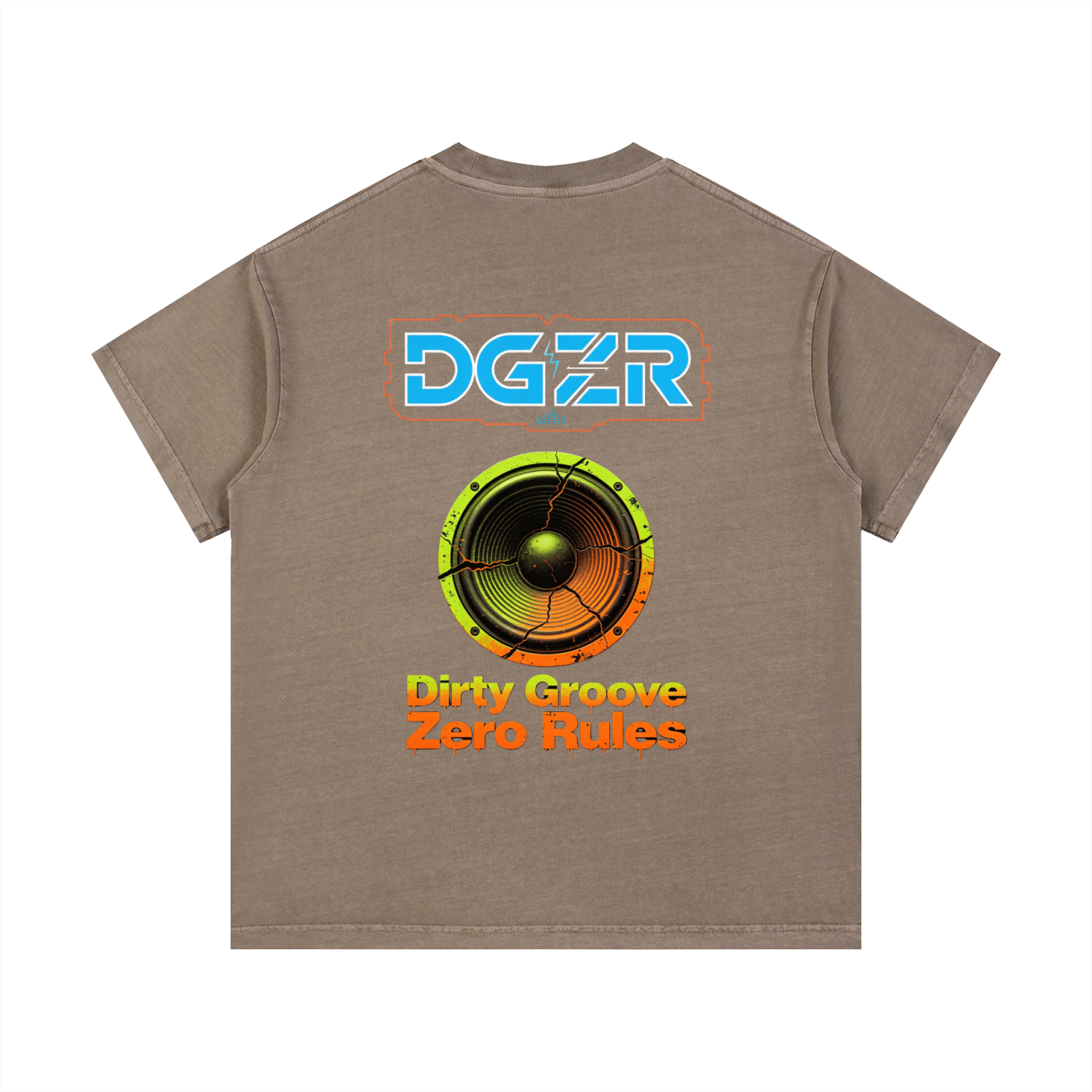 DGZR   Vintage Wash Cotton T-Shirt