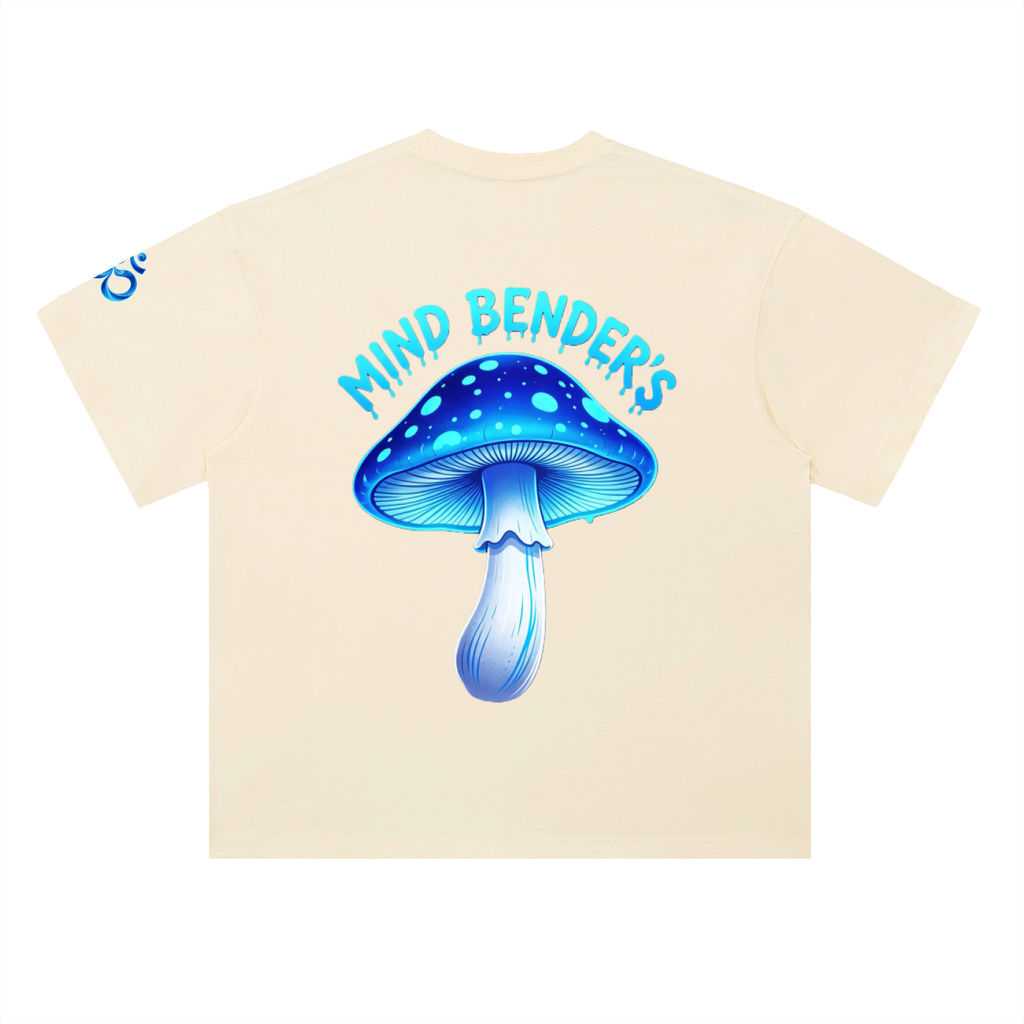 MIND BENDER'S  PRIMINUM Heavyweight Drop Shoulder Cotton T-Shirt